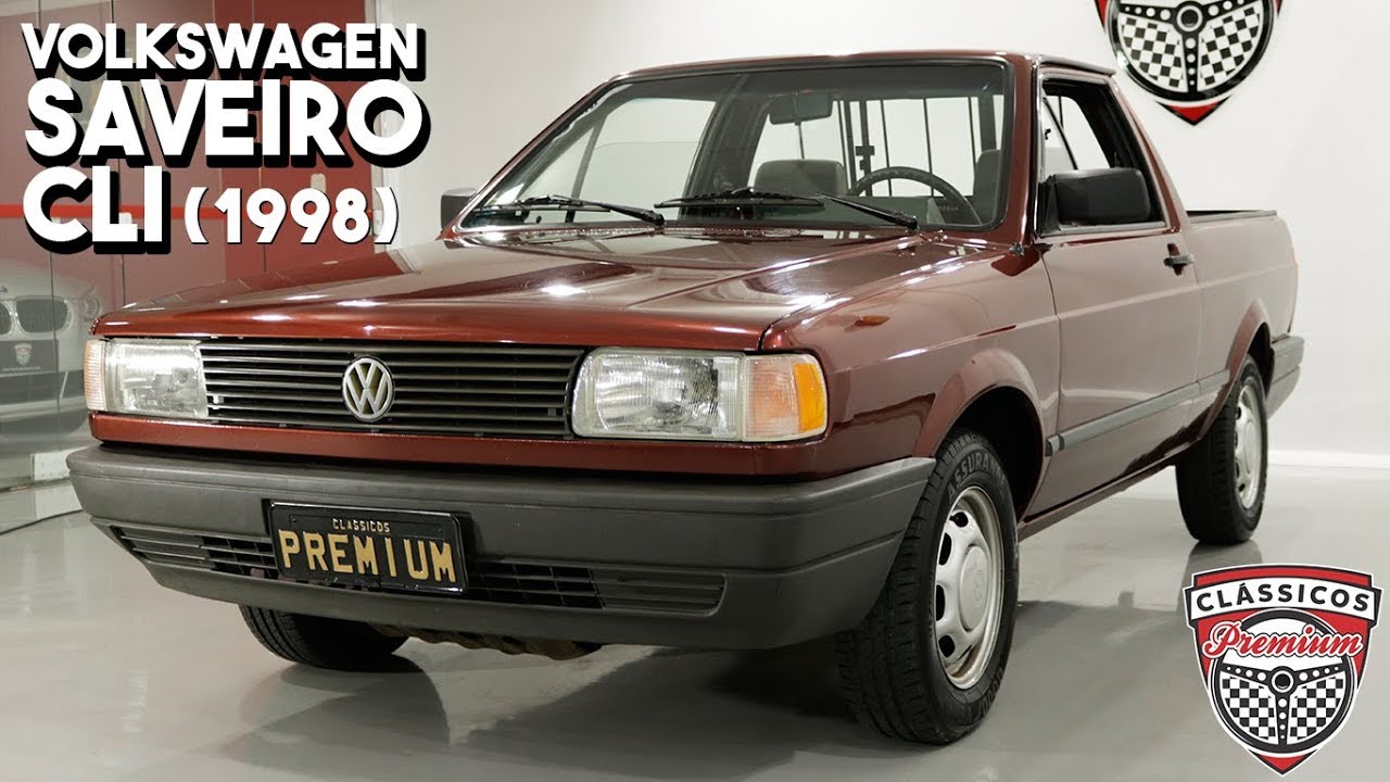 Volkswagen Saveiro CLi (1998)  - 59 mil km - Totalmente original - Cl&aacute;ssicos Premium