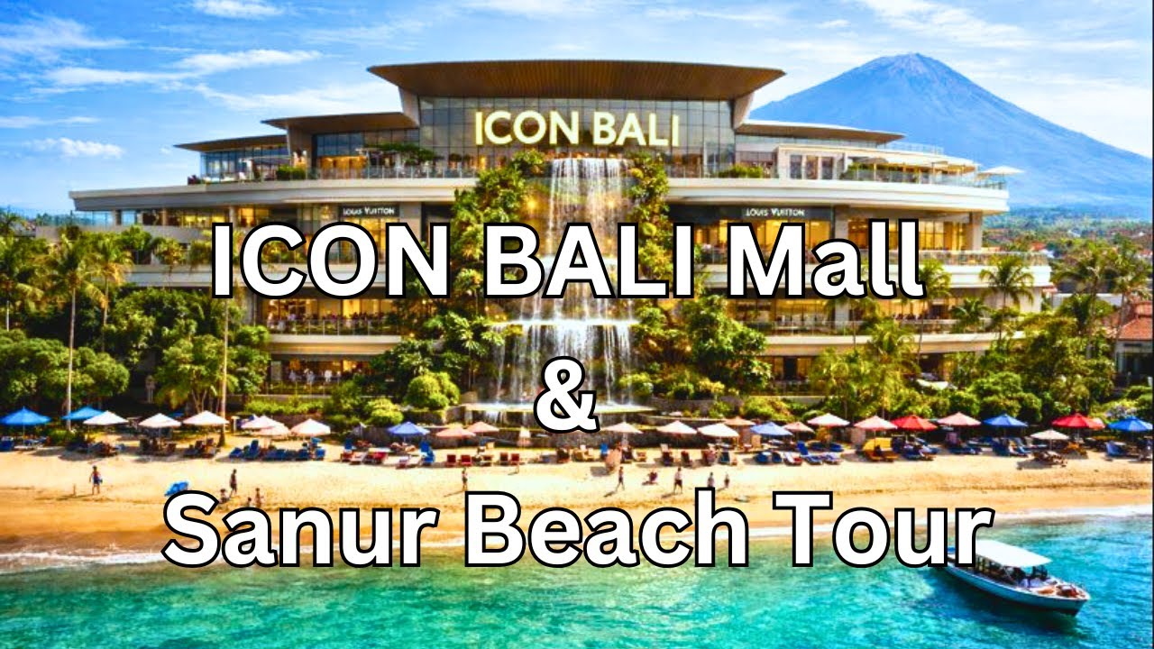 The Mall on the Beach? ICON BALI & Sanur Drone 4K