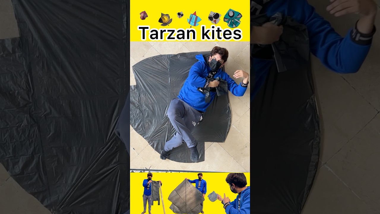Shopping bag kite making at home #kite #how #crafts #love #tarzankites