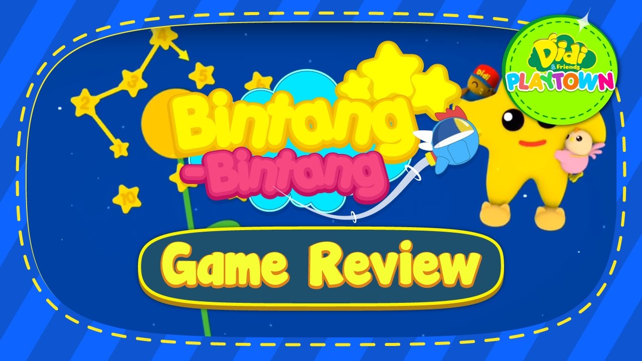 Didi & Friends Playtown | Bintang-Bintang | Sambungkan Titik | Game Review #2