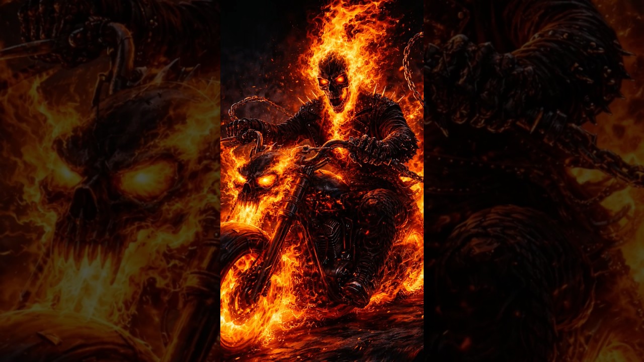 एक इंसान जो बना  Gost raider ☠️😰😱