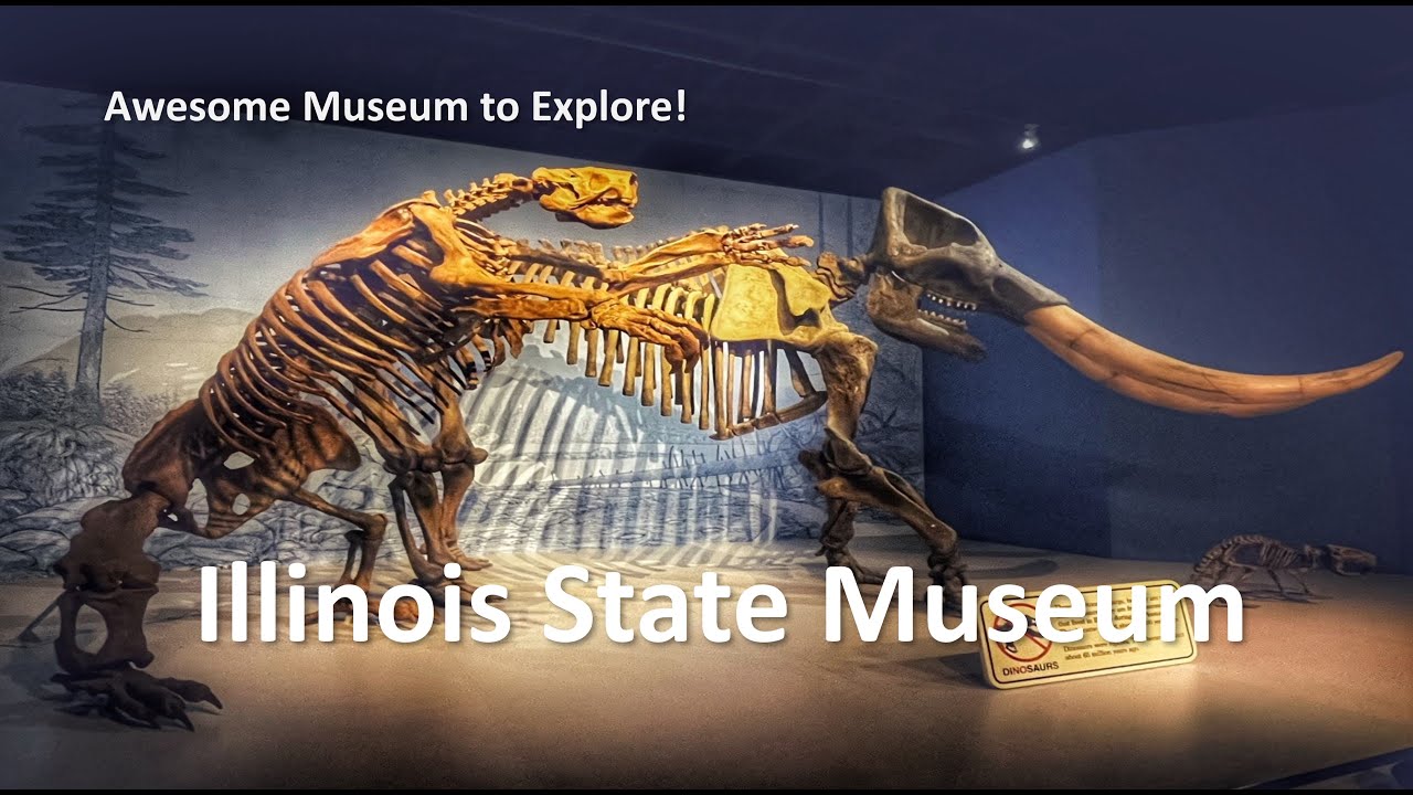 Illinois State Museum – Springfield, IL  |  A 4K Museum Walking Tour