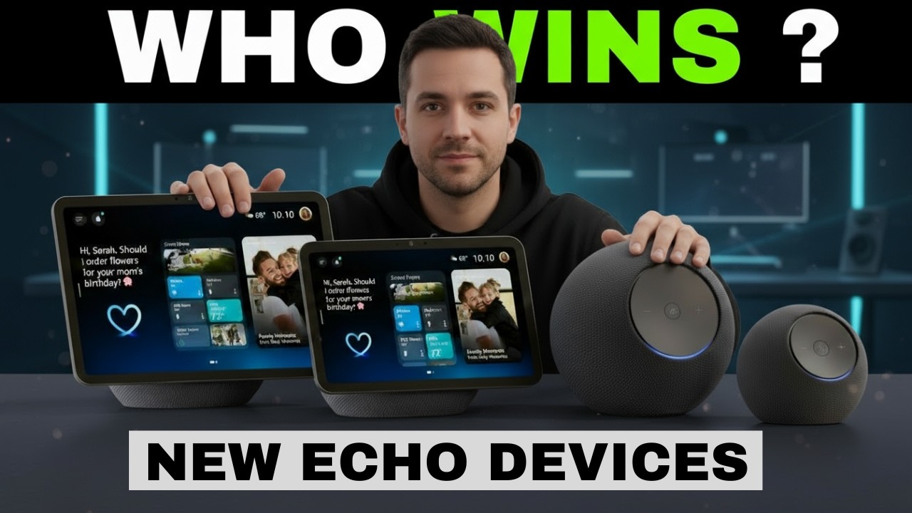 ✅ 7 Best Amazon Echo Devices [2026]🔊Show 8 y 11, Dot Max, Studio, Show 15 y 21 🤖 Alexa + Plus