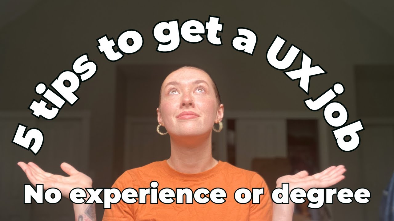 5 tips to get a UX job