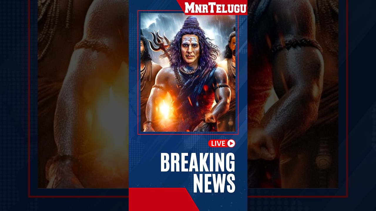 Kannappa First Look Poster Akshay Kumar&rsquo;s Stunning Reveal #Kannappa #Prabhas #shorts @MnrTelugu