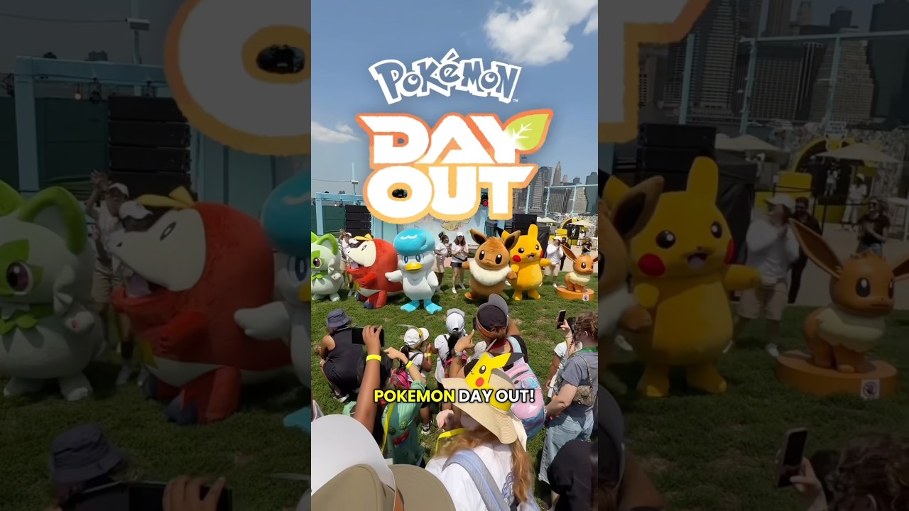 Прекрасный день для Pok&eacute;mon Day Out!