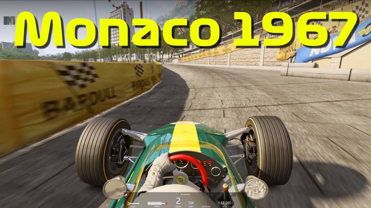 What Was Monaco Like In 1967? - Monaco GP Historic Track Layout