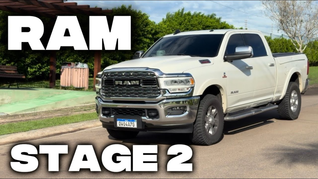 🔥RAM 2500 Stage 2 e Escape Direto l Parece uma Turbina de avião! 