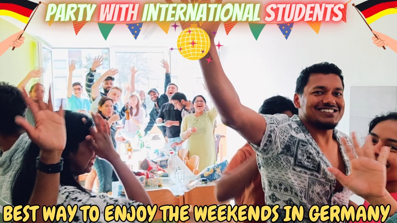 Indian Food Party with International Students in Germany | Exhilarating Reactions & Reviews