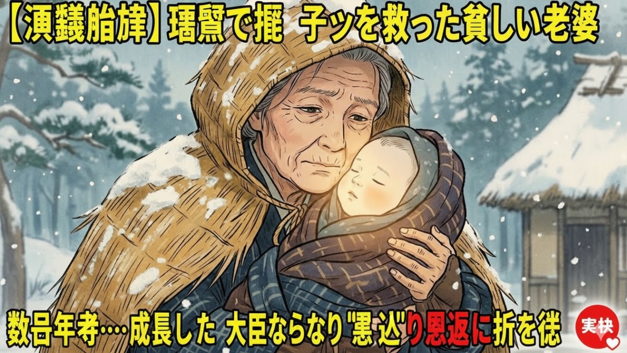 雪の夜に拾われた赤子が、やがて世を変える天才になるまでの物語