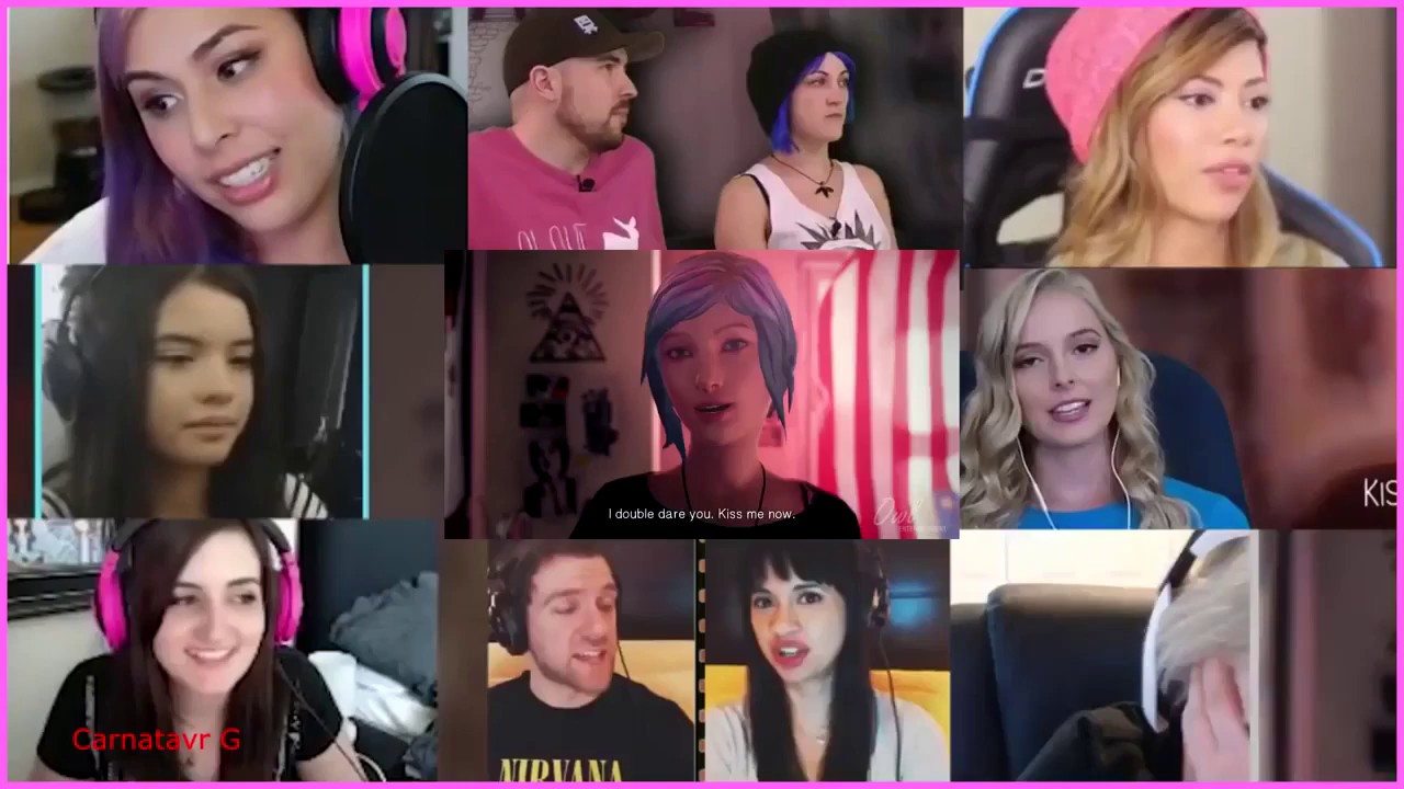 Life is Strange - Max kiss Chloe reaction mashup