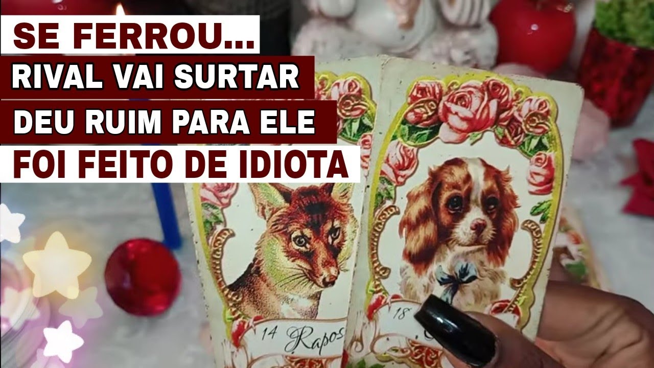 🚨 TEM UMA SURPRESA QUE VOCÊ VAI DESCOBRIR SOBRE RIVAL E SER AMADO #cartomante #tarot #tarotdehoje