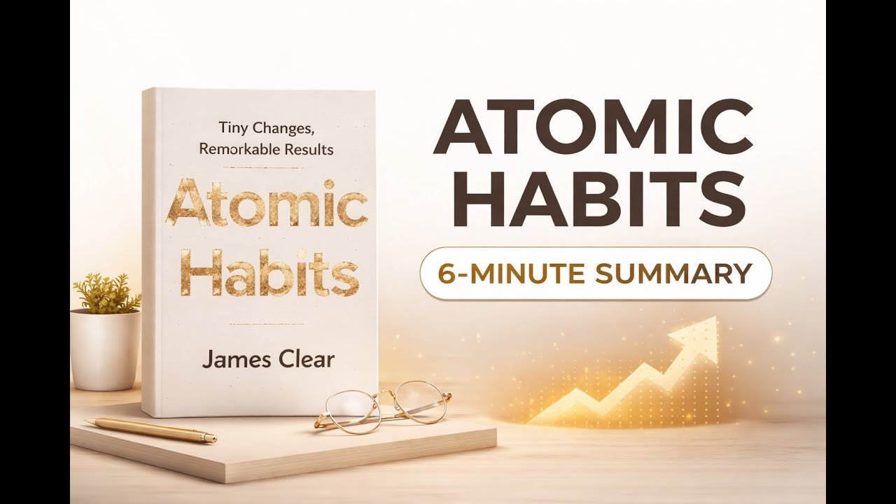 Atomic Habits Book Summary | Transform Your Life with Small Daily Habits