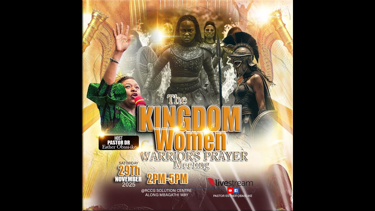KINGDOM WOMEN WARRIORS || 29TH NOVEMBER 2025