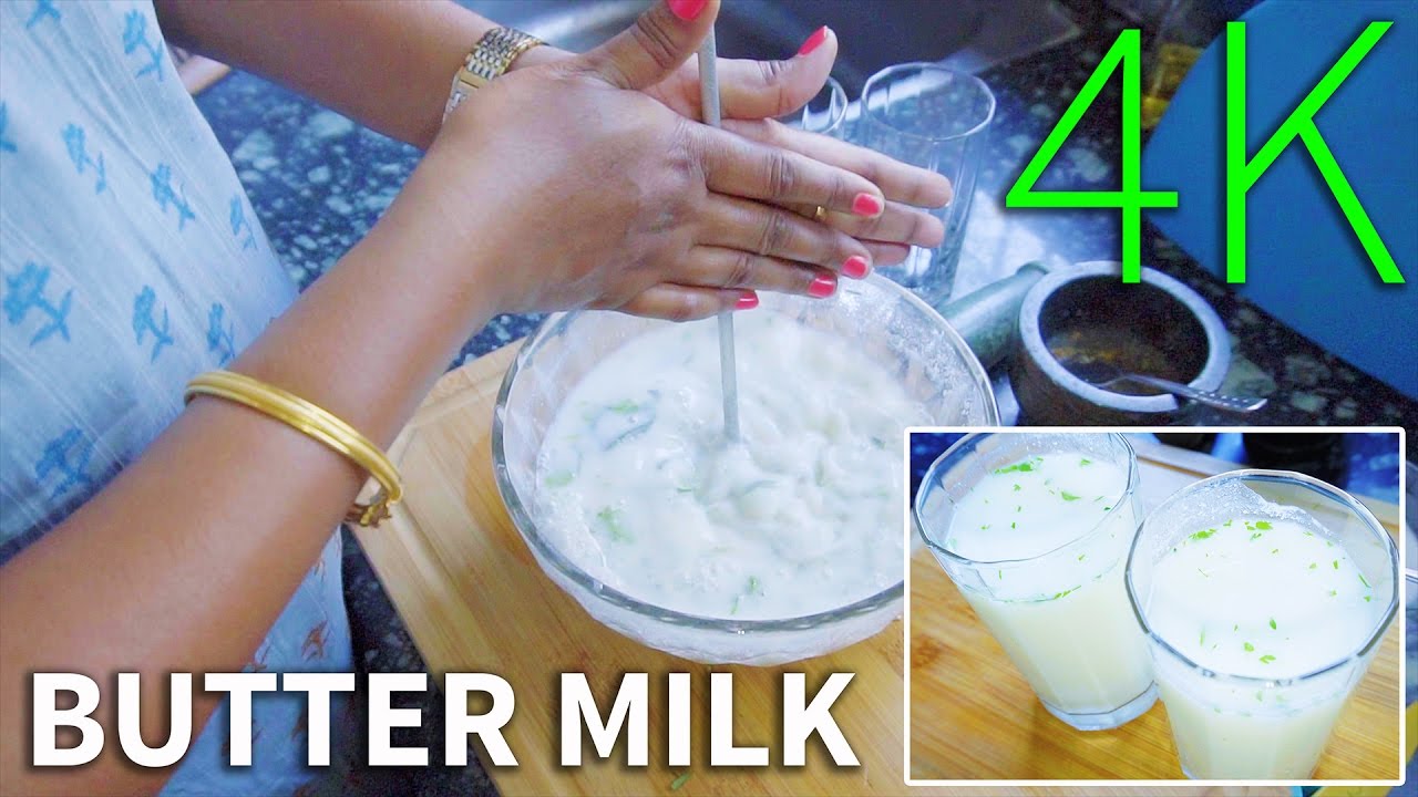 Buttermilk Authentic Hyderabadi Style SUMMER Special | 4K