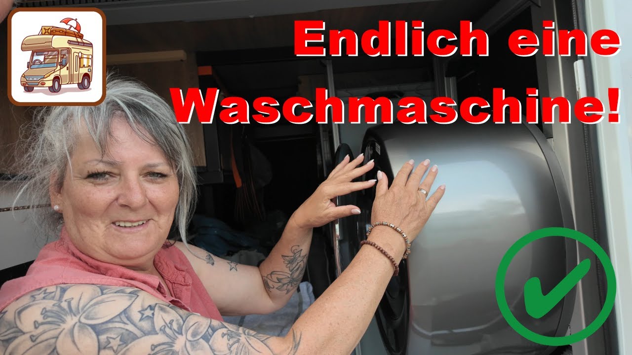 Waschmaschine im Wohnmobil 