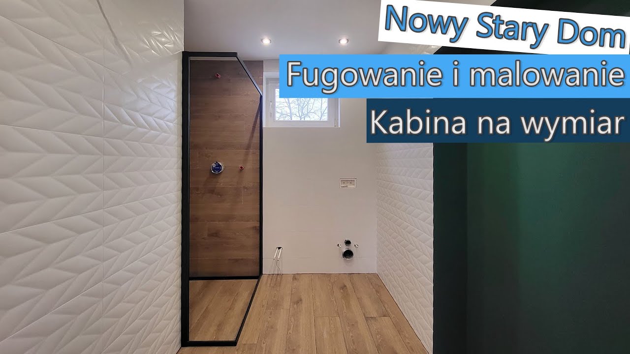 Fugowanie, malowanie i kabina prysznicowa na wymiar