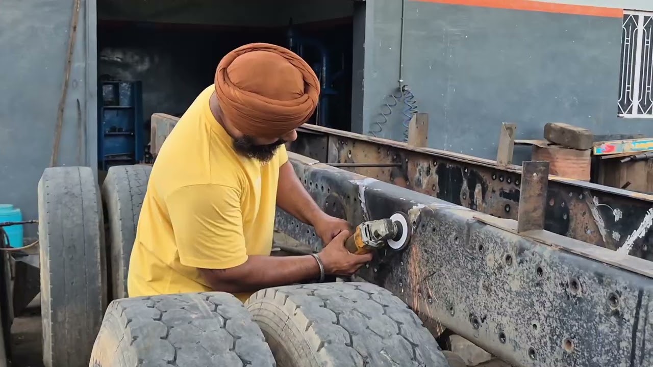 Layland chassis  repair  #kotputli  #jaipur #rajasthan 
