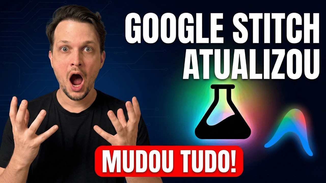 Agora o Antigravity consegue CLONAR o app do Stitch (Novidades e Direct Edit)