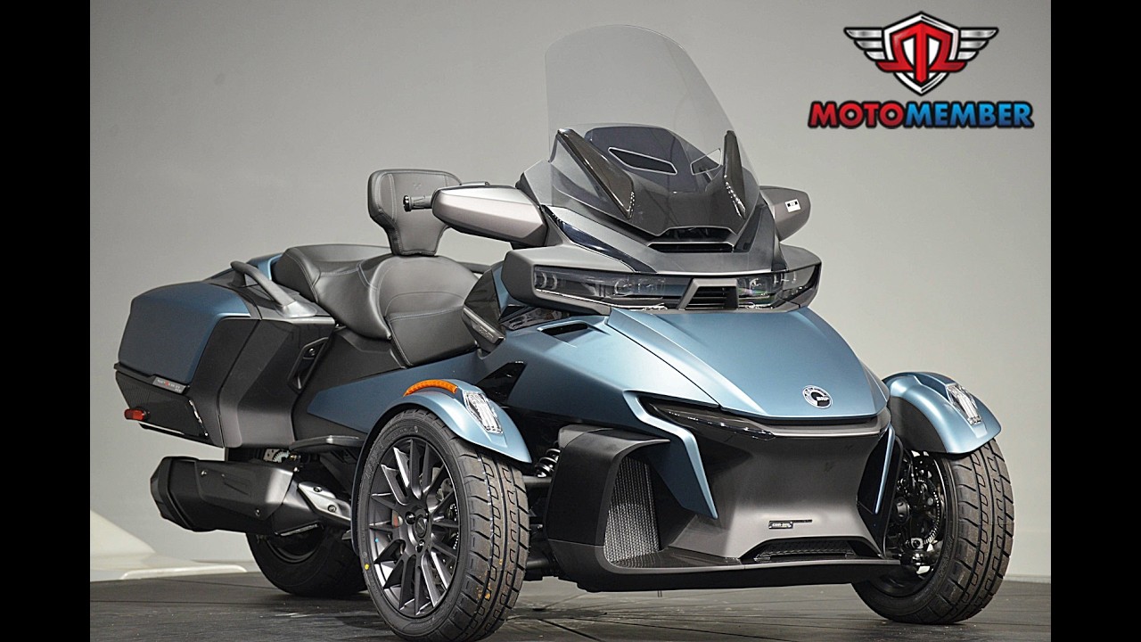 2026 Can-Am Spyder RT SE6 | Mineral Blue | Premium Touring Comfort