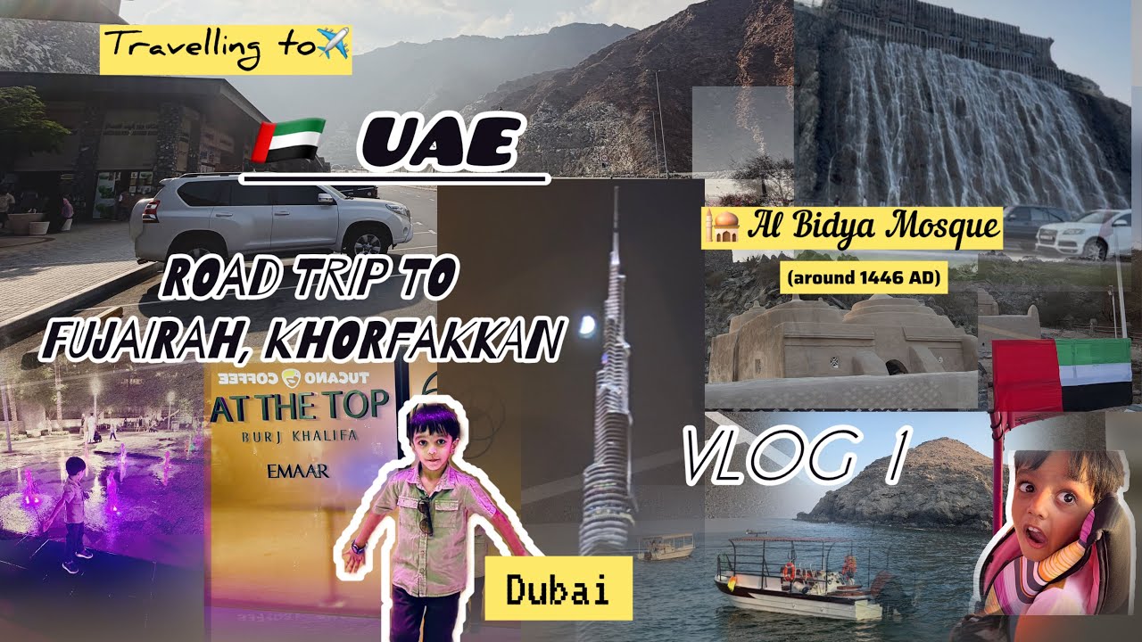 Dubai | Road Trip To Fujairah, khorfakkan | uae🇦🇪 vlog 1 