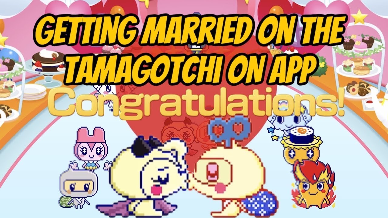 Get Married on Tamagotchi ON App // Tama Party Game
