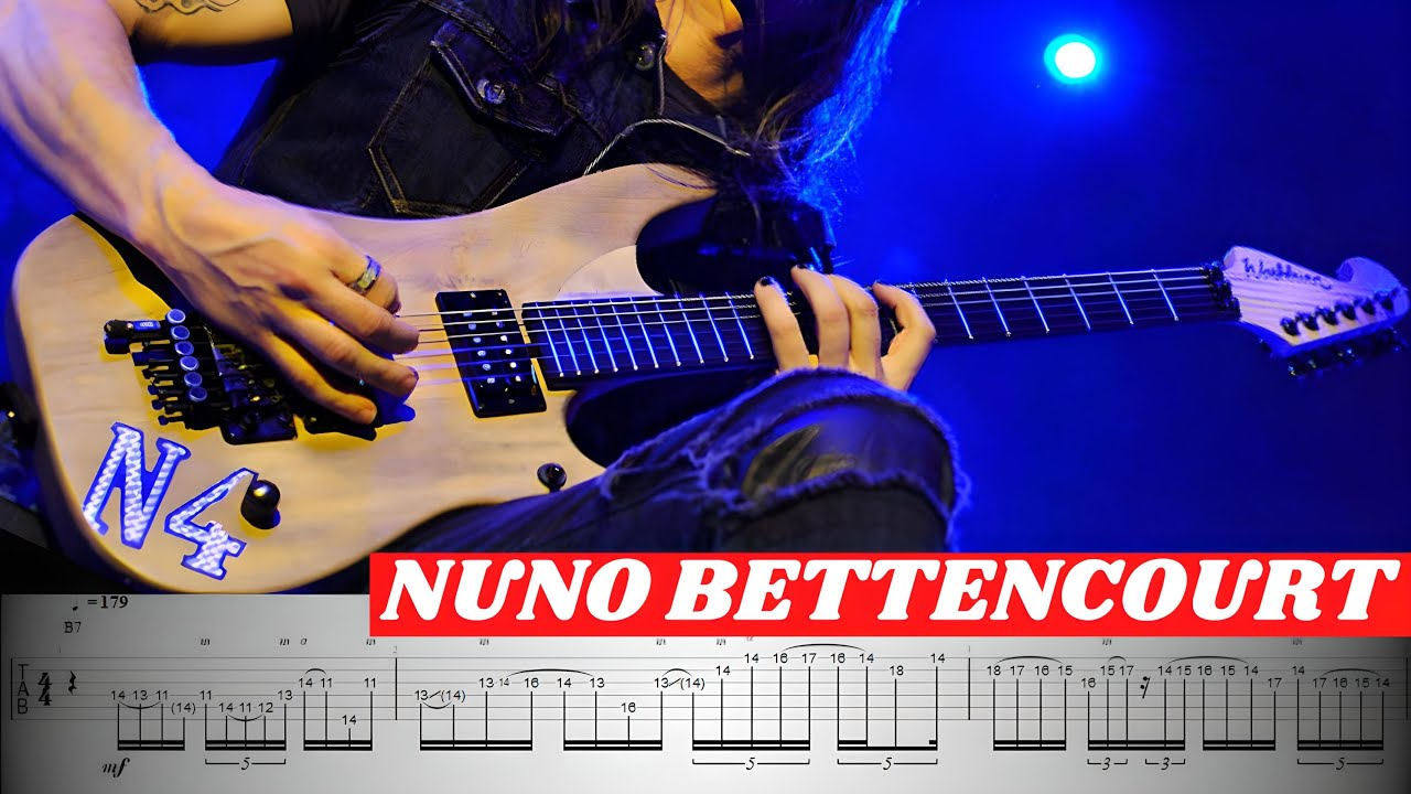 This Guitarist Turned RHYTHMIC DISPLACEMENT Into A Superpower!!! NUNO BETTENCOURT