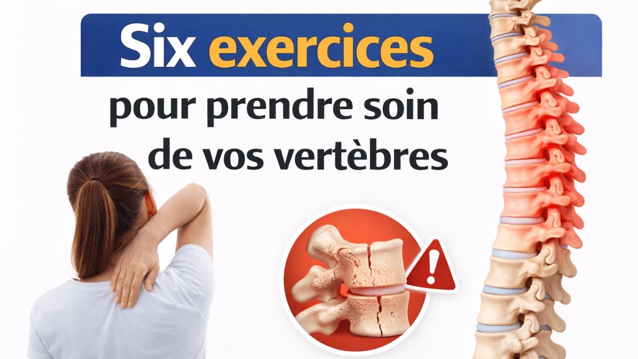 6 exercices pour prévenir fractures vertébrales
