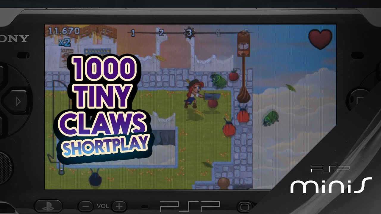 1000 Tiny Claws | 2011 | PSP Minis