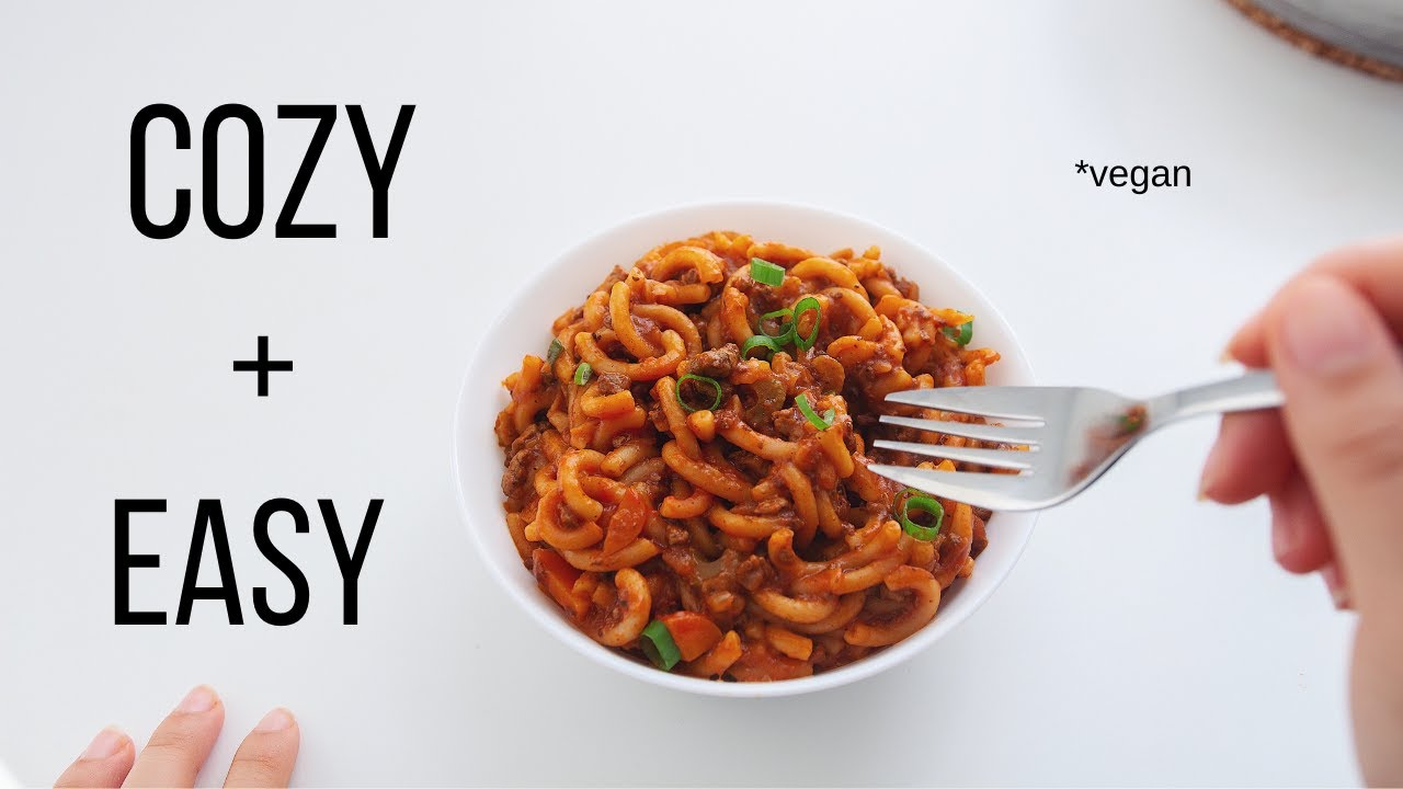 A Week of COZY Vegan Meal Ideas