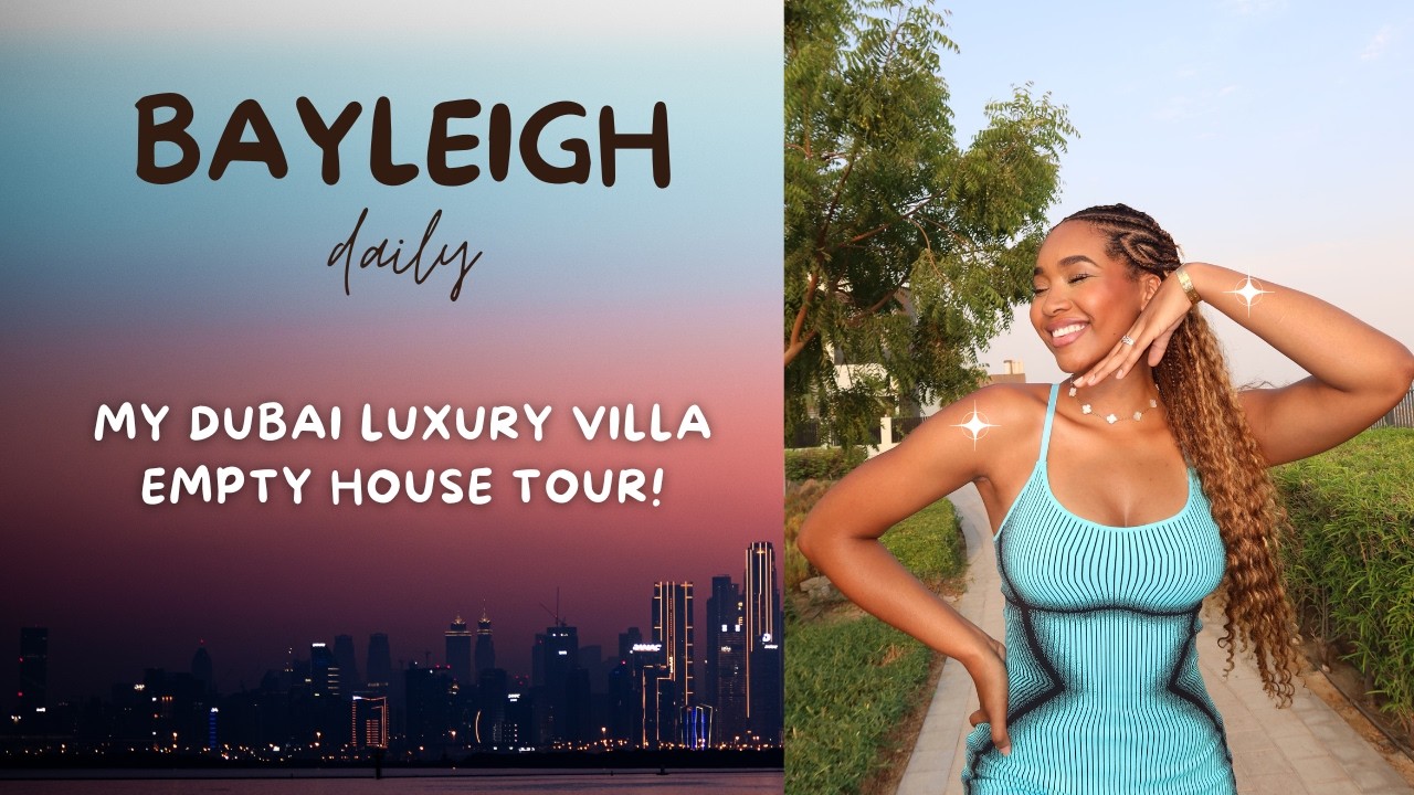 Luxury Empty House Tour - My INSANE New Villa In Dubai! 🏡✨