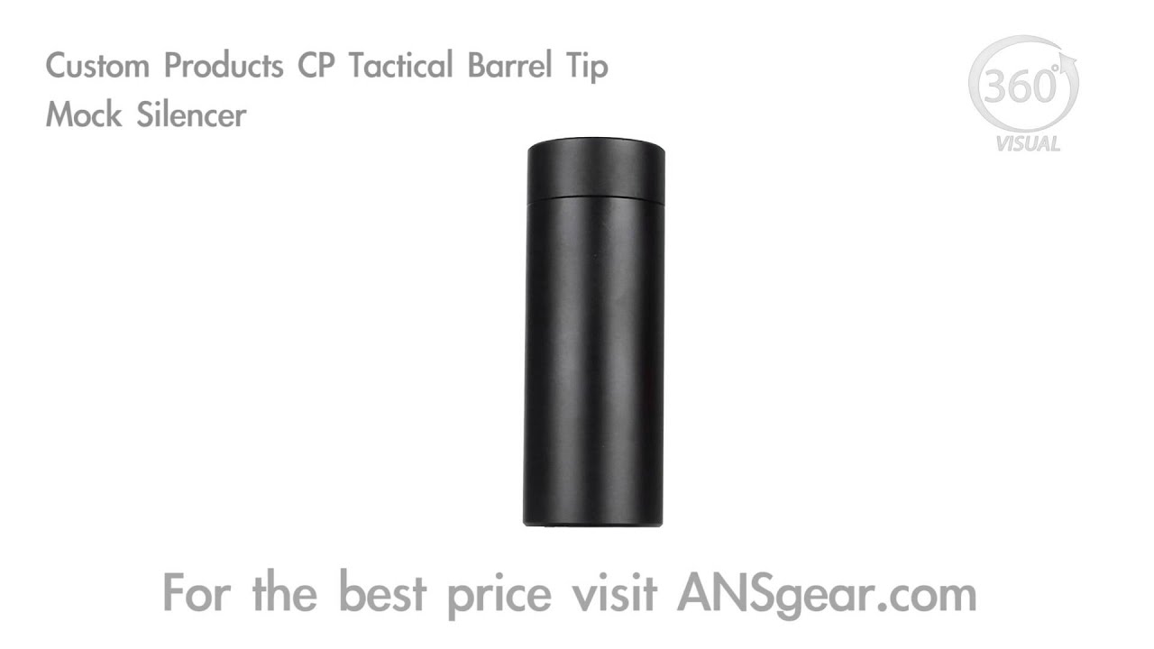 Custom Products CP Tactical Barrel Tip - Mock Silencer - Visual 360