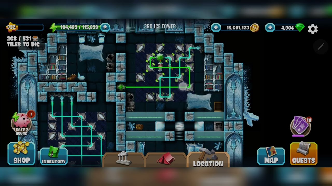 3rd Ice Tower|Ice Marquess Remastered|Diggy's Adventure 