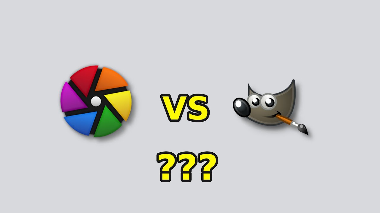 Darktable oder Gimp? Das ist hier die Frage.