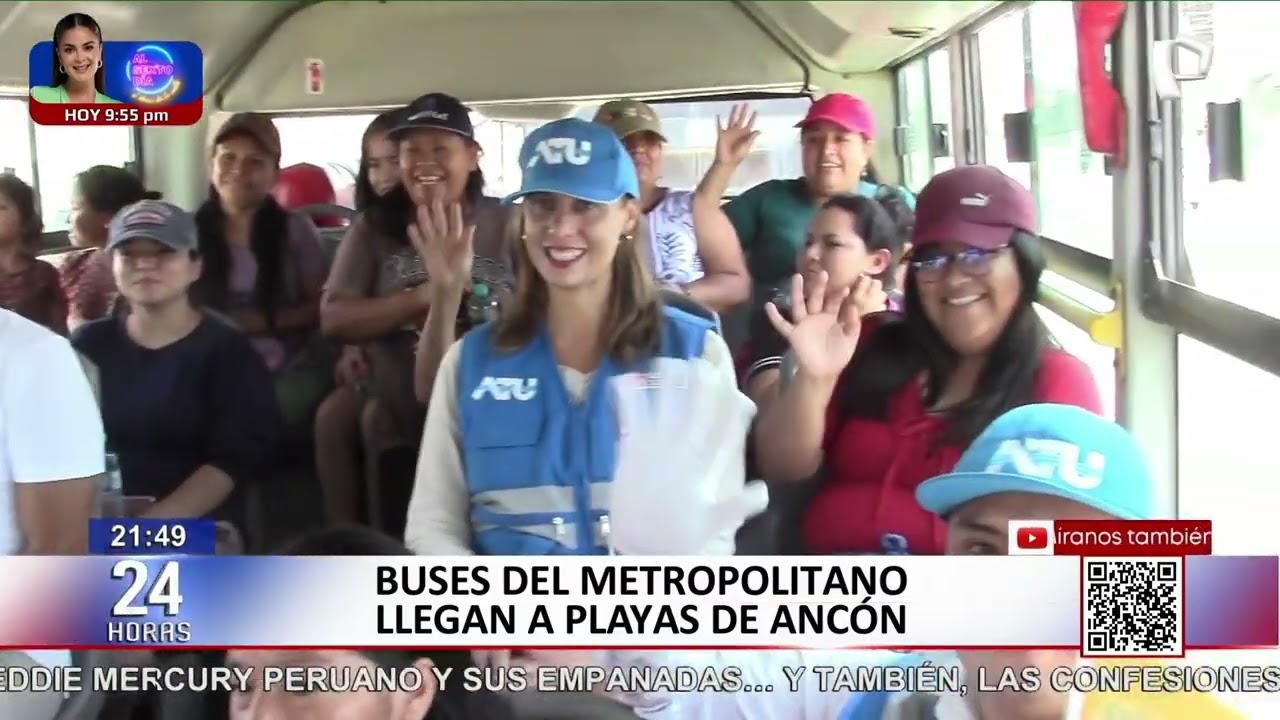 Metropolitano llega a Ancón con servicio especial para veraneantes