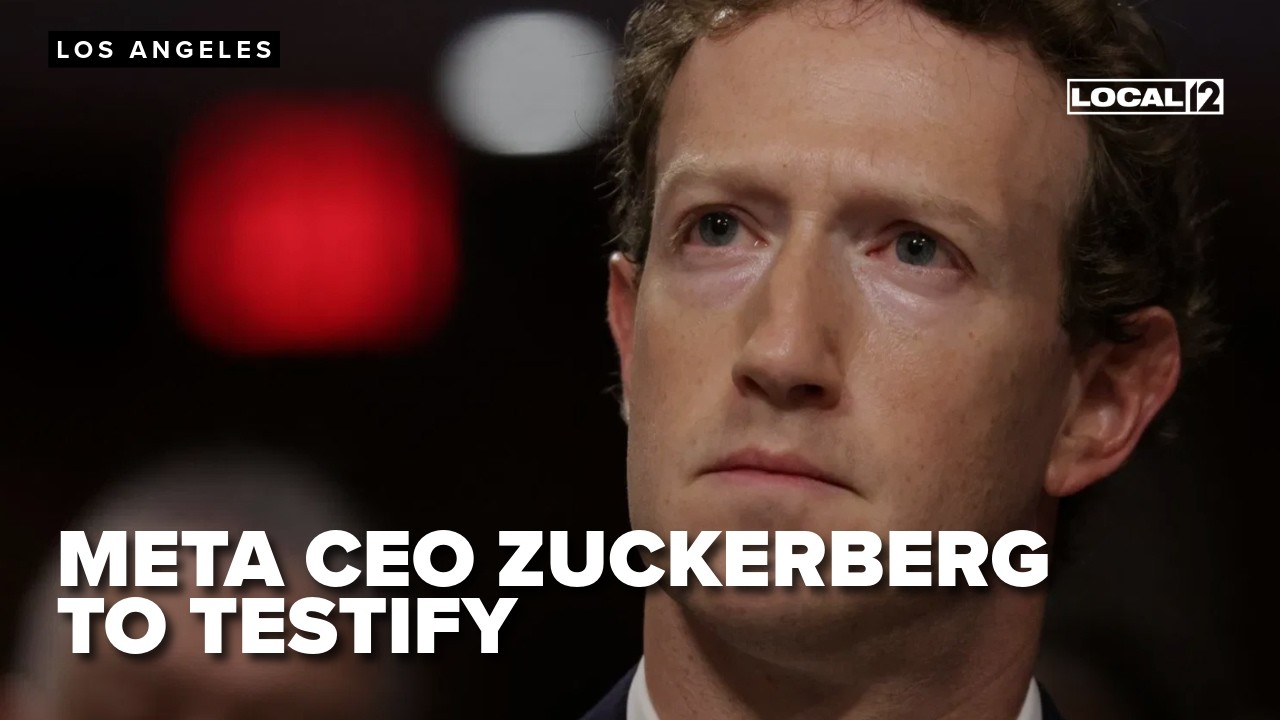 Meta CEO Mark Zuckerberg to testify in landmark social media addiction trial