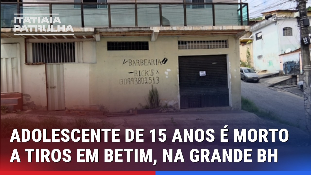 ADOLESCENTE DE 15 ANOS É MORTO A TIROS EM BETIM, NA GRANDE BH