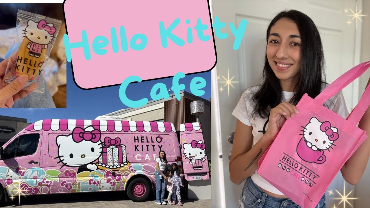 Hello Kitty Cafe Surprise fun and merch 💕☀️ #hellokittycafe