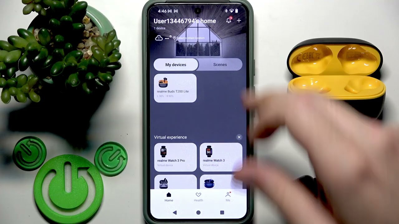 REALME Buds T200 Lite &ndash; How to Rename Device in REALME Link App