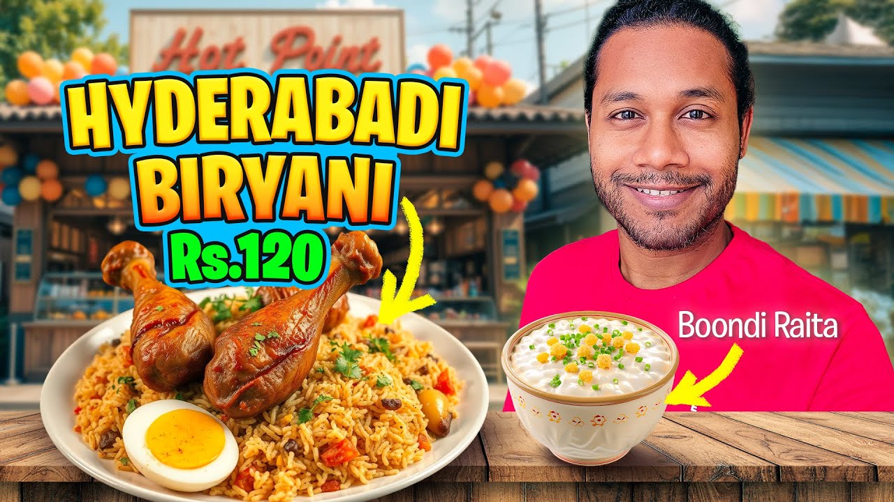 We launched Ranchi's BEST Hyderabadi Biryani for Rs.120
