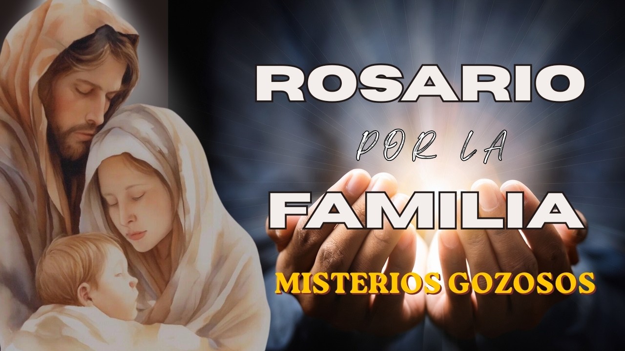 🌹SANTO ROSARIO DE HOY POR TODAS LAS FAMILIA 👨‍👩‍👧‍👦 SÁBADO 7 FEBRERO 2026 🌹 MISTERIOS GOZOSOS 🌹