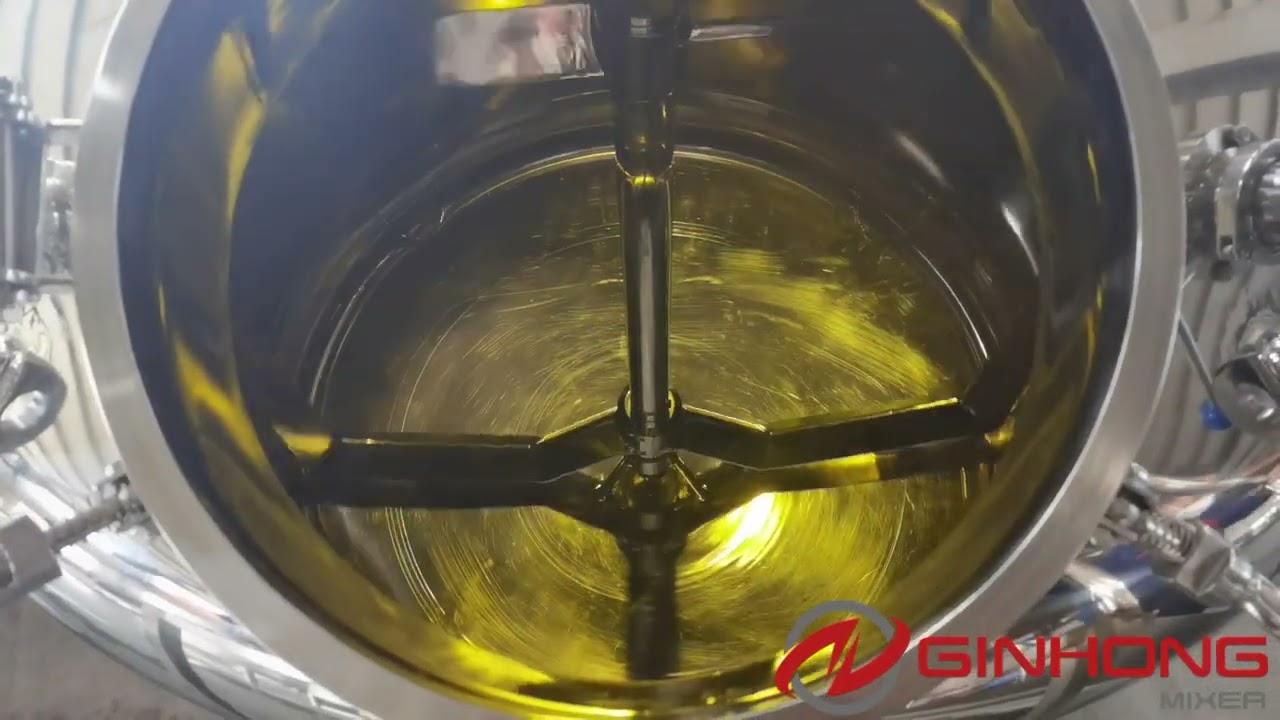 YX-1000 stainless steel blending machine to hold cosmetic shampoo and conditioner