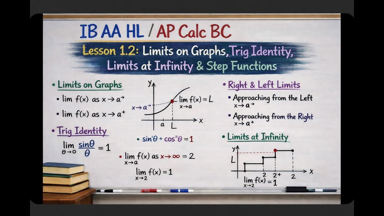 Calculus Unit 1 Lesson 2: Limits Part 2