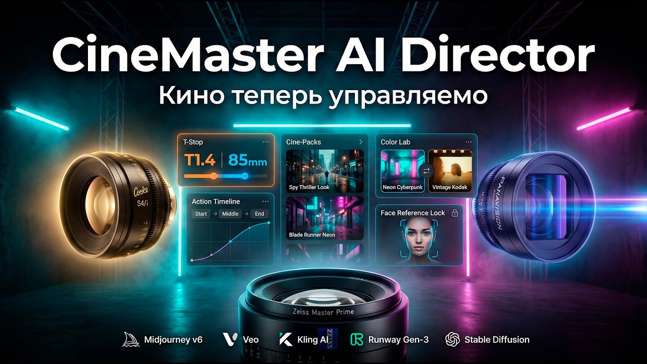 Почему твои генерации выглядят плоско? Исправляем с помощью CineMaster AI Director