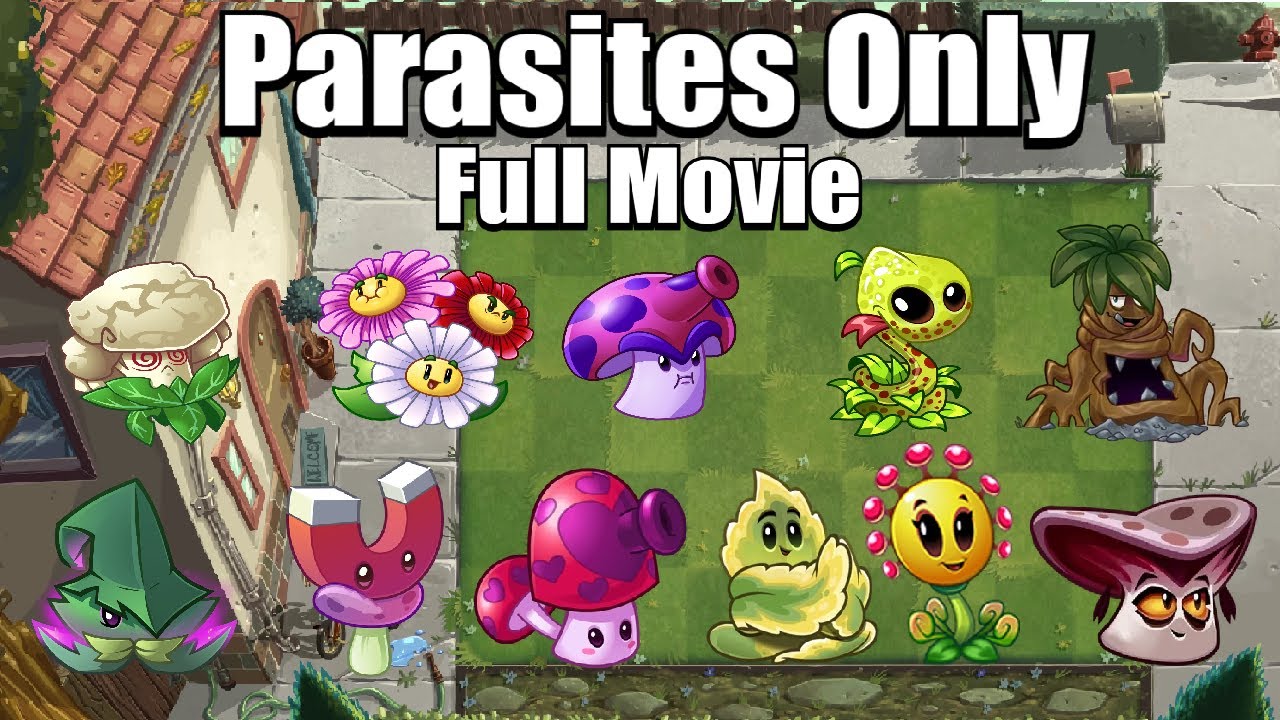 Can You Beat Plants Vs Zombies 2 With ONLY PARASITES (Full Movie)