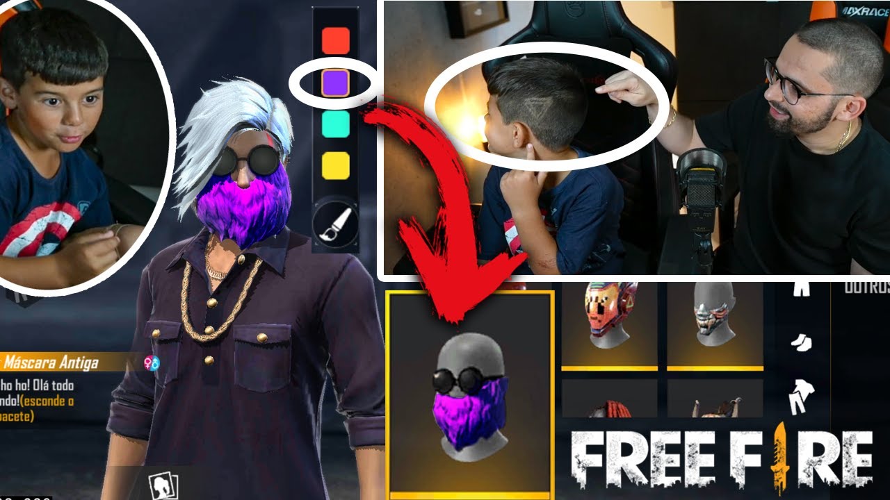 💎💎FIZ UMA SURPRESA PRA UMA CRIANÇA HUMILDE E... FREE FIRE!!💎💎