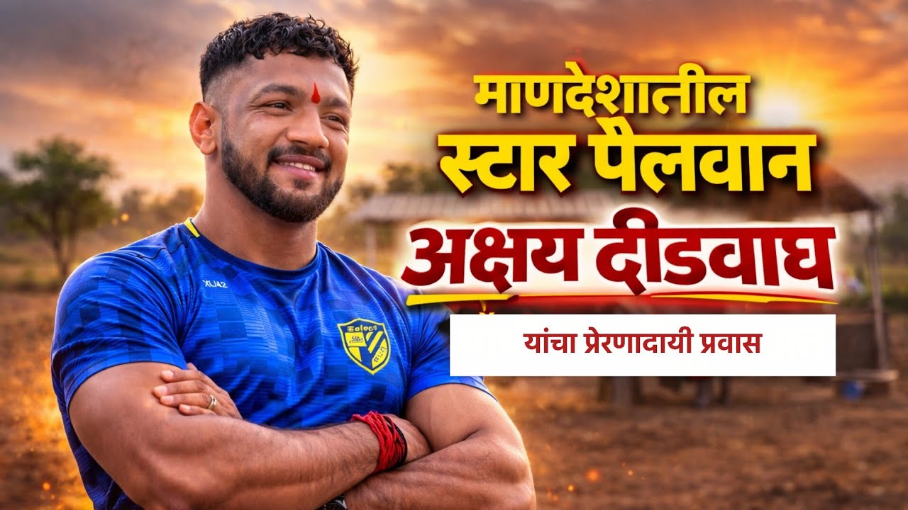 माणदेशातील स्टार पैलवान - अक्षय दीडवाघ यांची खास मुलाखत
