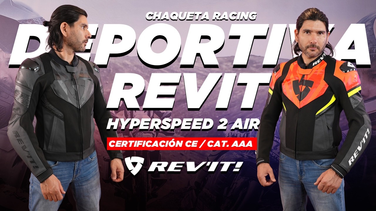 REVIT HYPERSPEED 2 AIR / Chaqueta Racing - Deportiva, Disponible en motomundi.cl