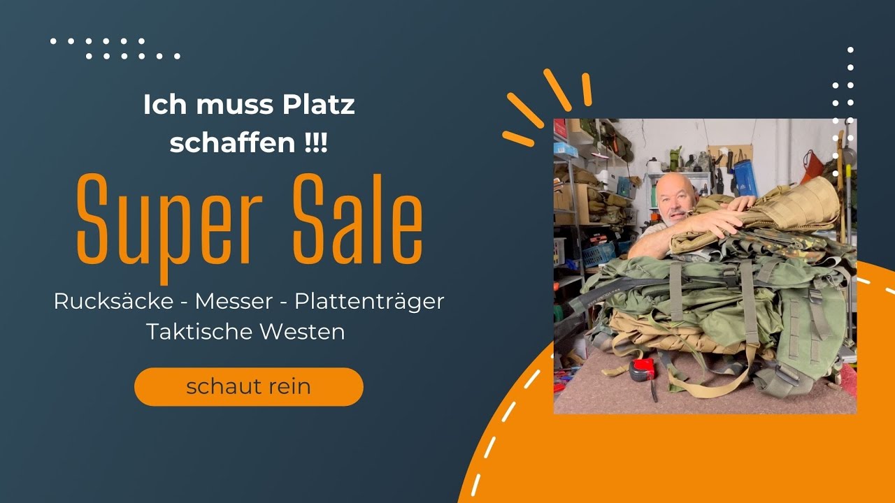 SUPER SALE - Ich muss Platz schaffen - 