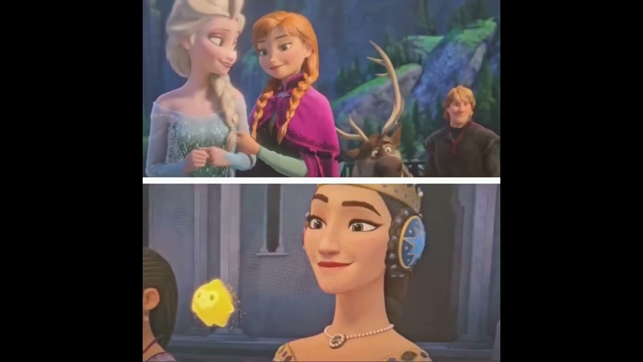 Frozen & Wish Villain Defeat - Prince Hans & King Magnifico #disney #frozen #wish #anna #elsa #asha